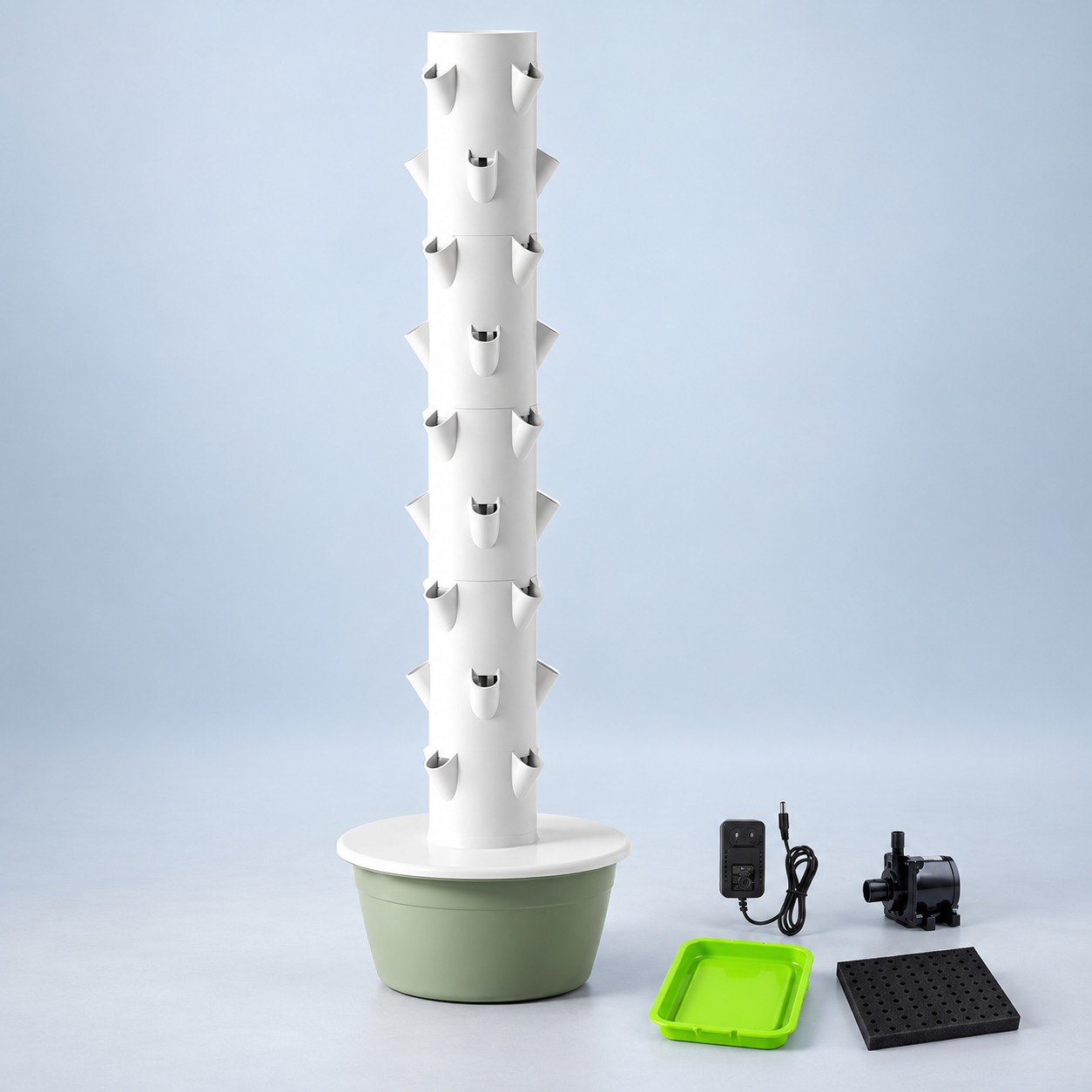 Hydroponic Tower - Torre Hidropônica de 9 Camadas e