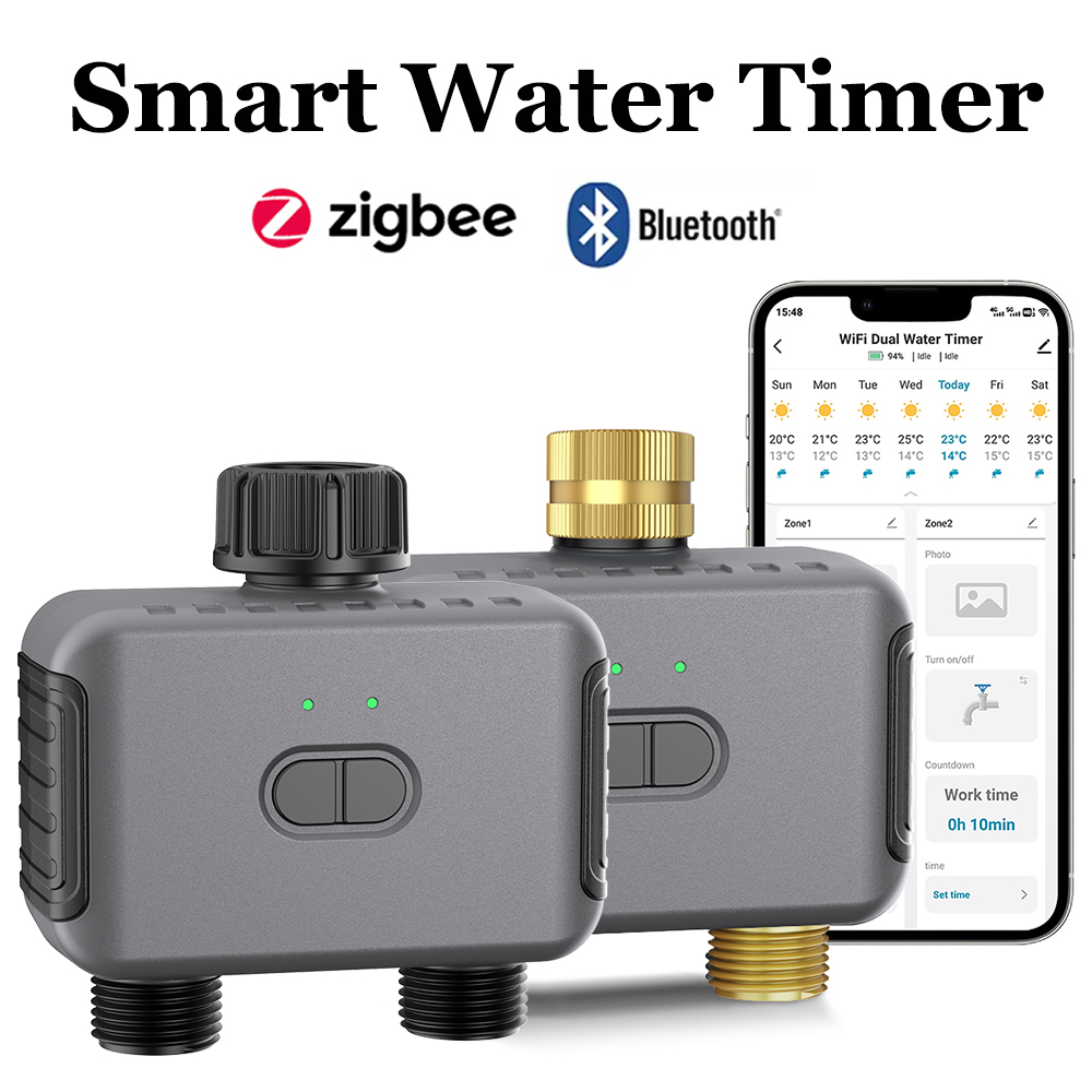 Smart Garden System - Tuya inteligente temporizador de água zigbee/bt
