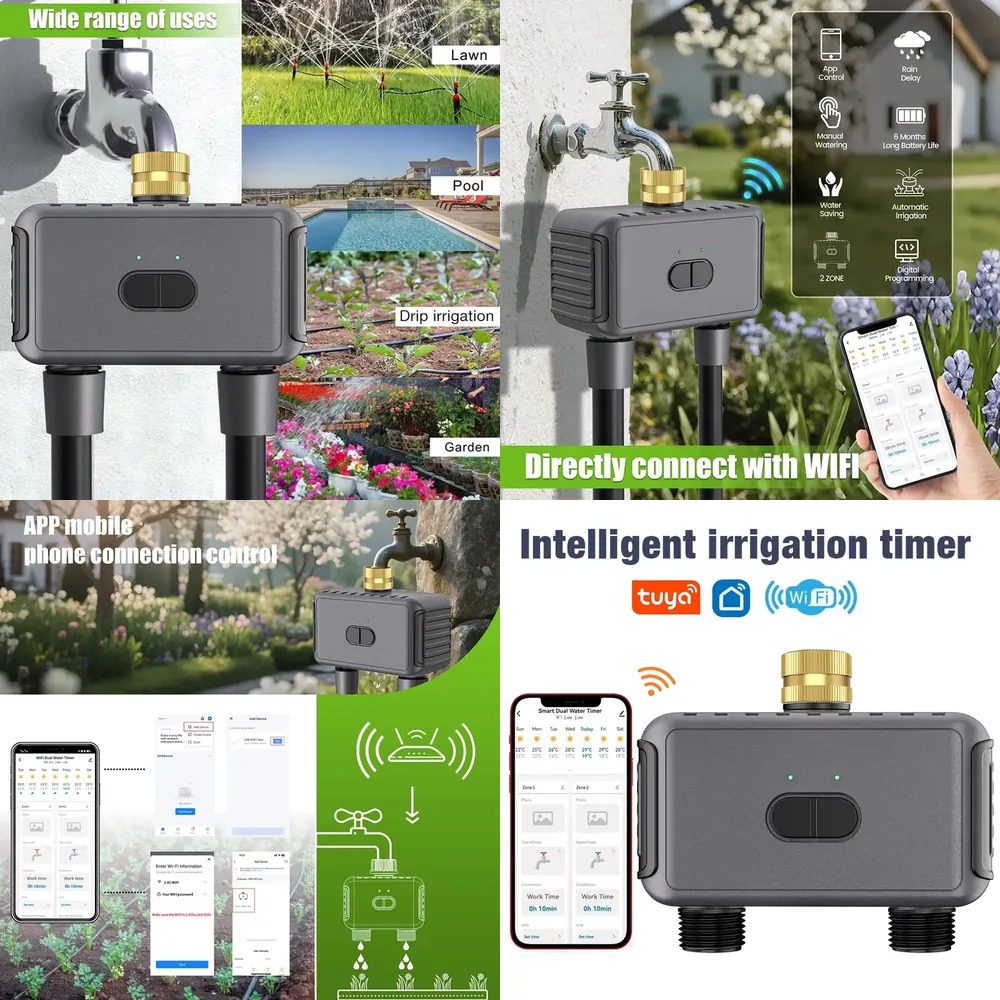 Smart Garden System - WAP01 Temporizador de Água Inteligente com