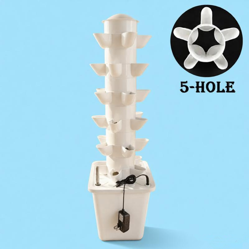 Hydroponic Tower - Kit de sistema de cultivo hidropônico,