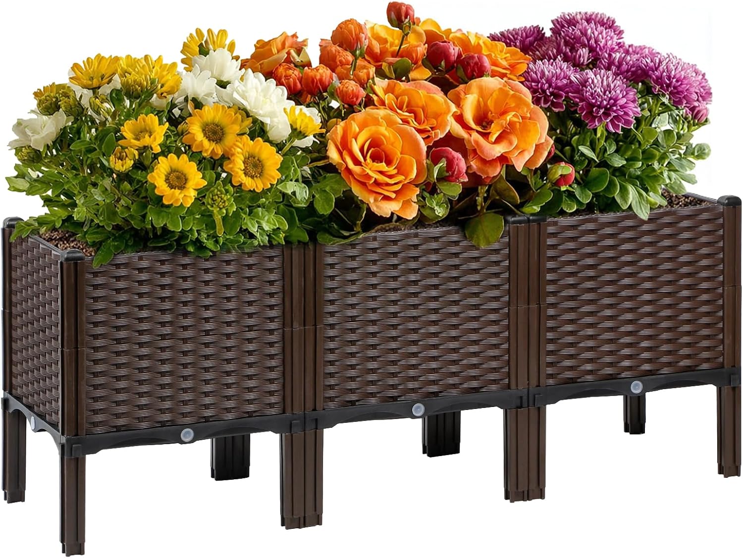 Self Watering Planter - Vaso de Jardim em Rattan para