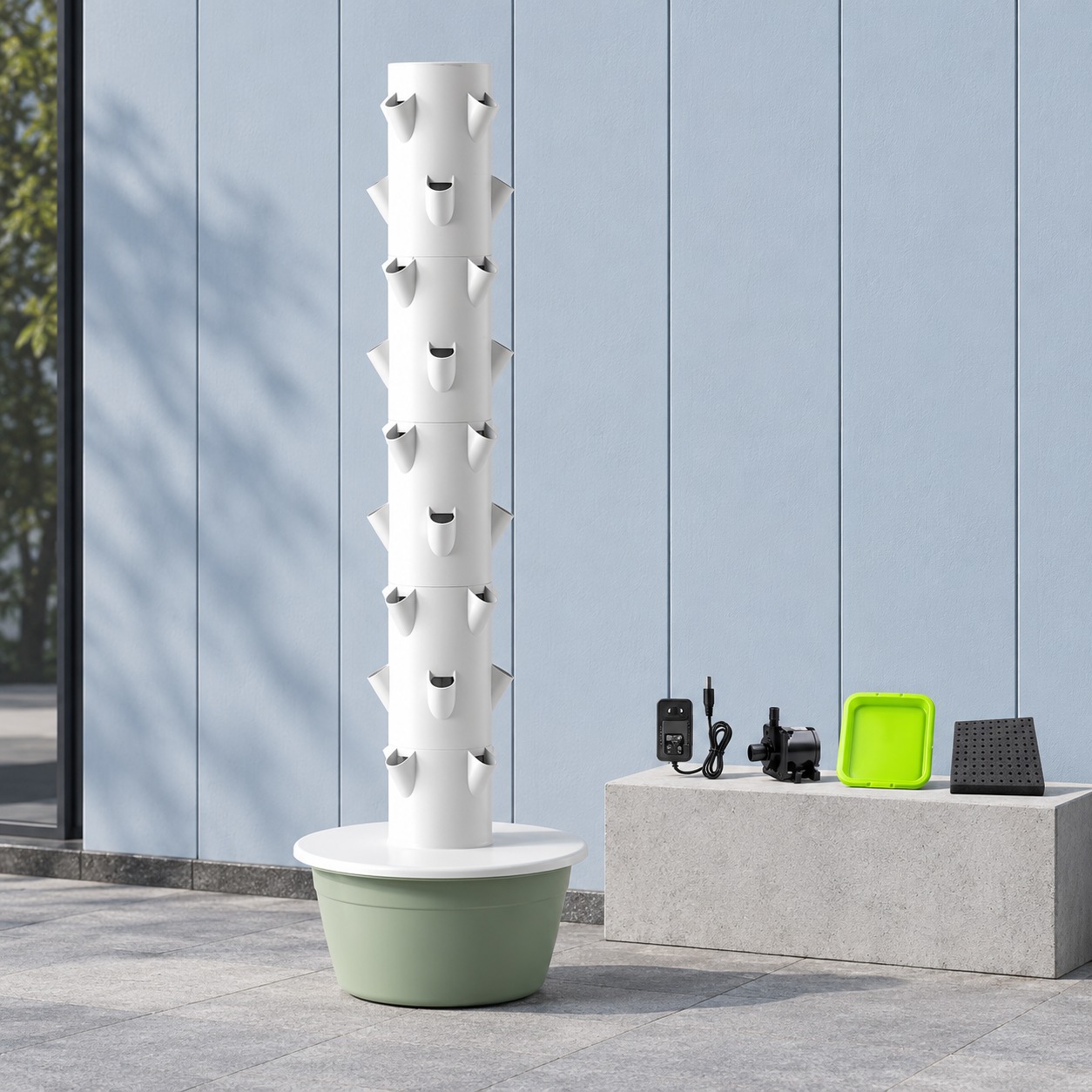 Torre Hidropônica de 9 Camadas - Hydroponic Tower avaliação e preço