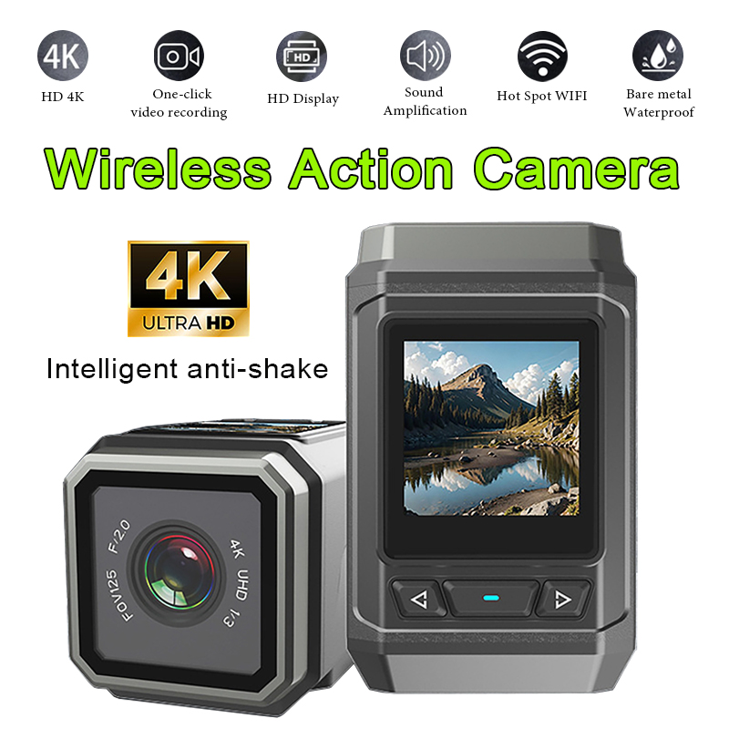 Câmera de ação hd 4k, sem fio, - Garden Camera avaliação e preço