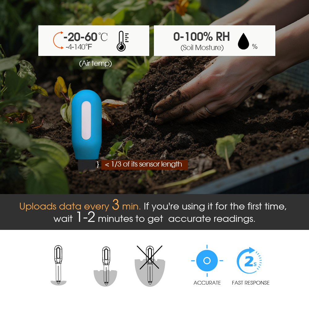 Sensor inteligente de solo zig - Plant Sensor avaliação e preço