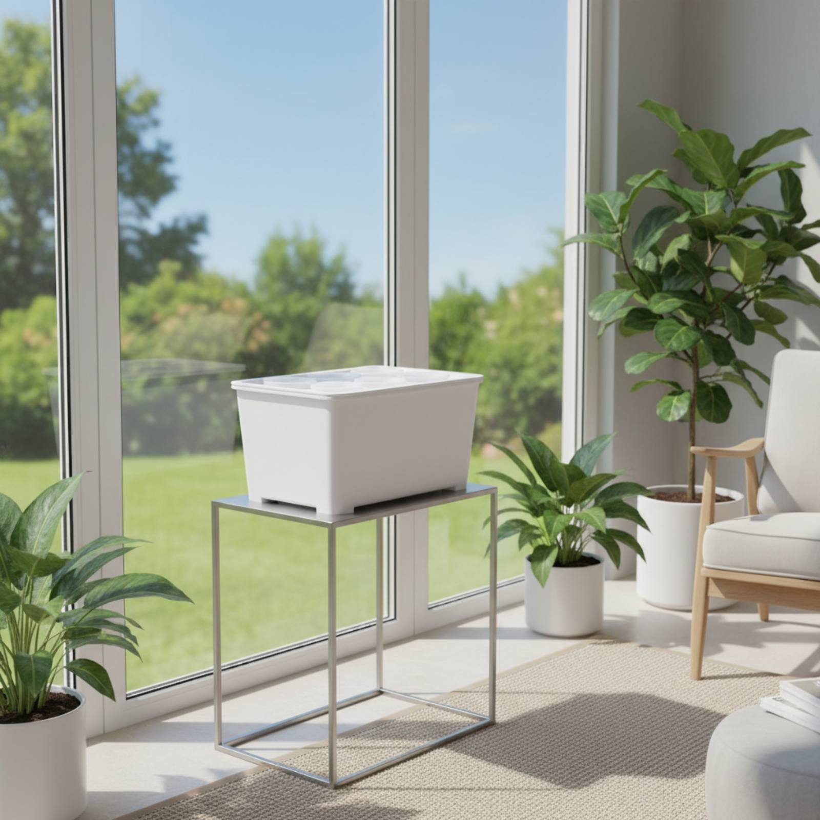 Caixa de Plantio Hidropônico A - Indoor Garden Kit avaliação e preço