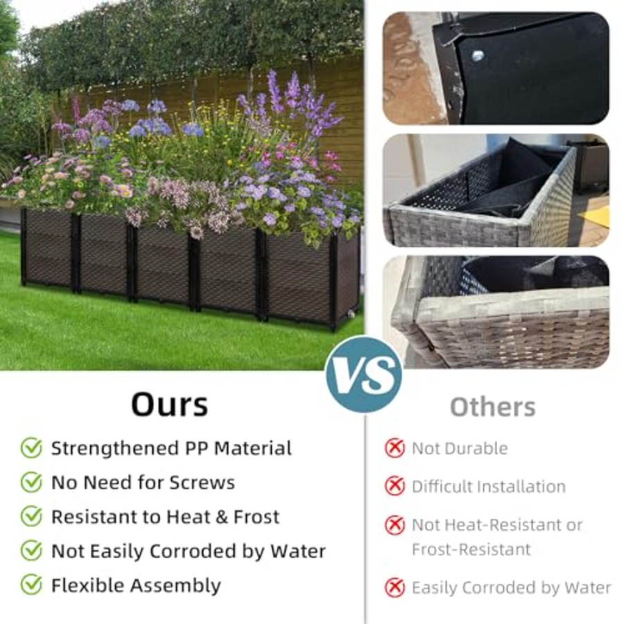 Jardineira elevada autoirrigáv - Self Watering Planter avaliação e preço