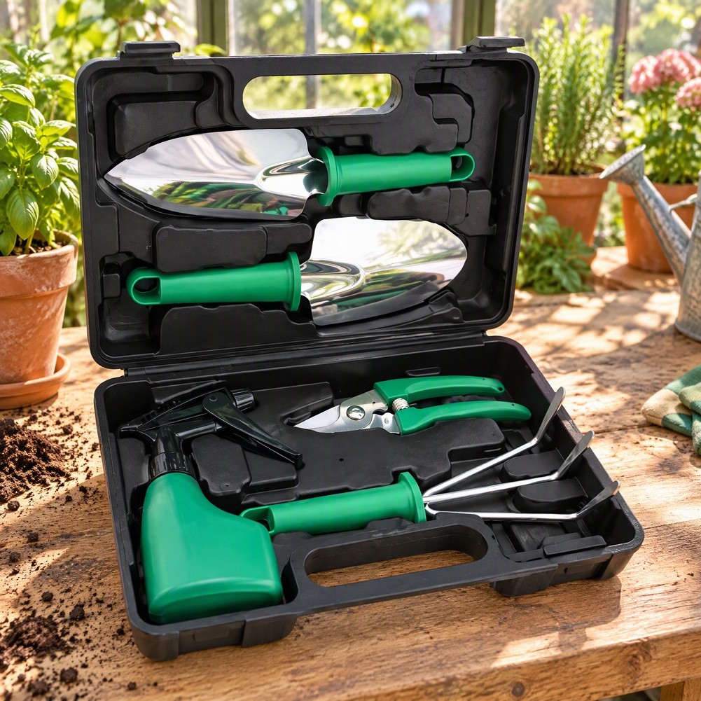 Conjunto de 5 ferramentas de j - Indoor Garden Kit avaliação e preço