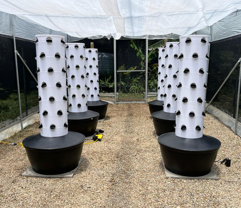 Sistema de Cultivo Vertical Hi - Hydroponic Tower avaliação e preço