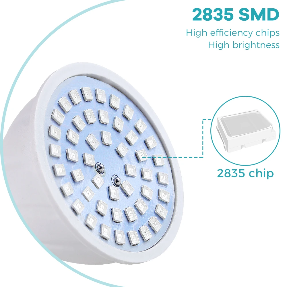 Lâmpada LED de Crescimento E27 - Plant Grow Light Full Spectrum avaliação e preço