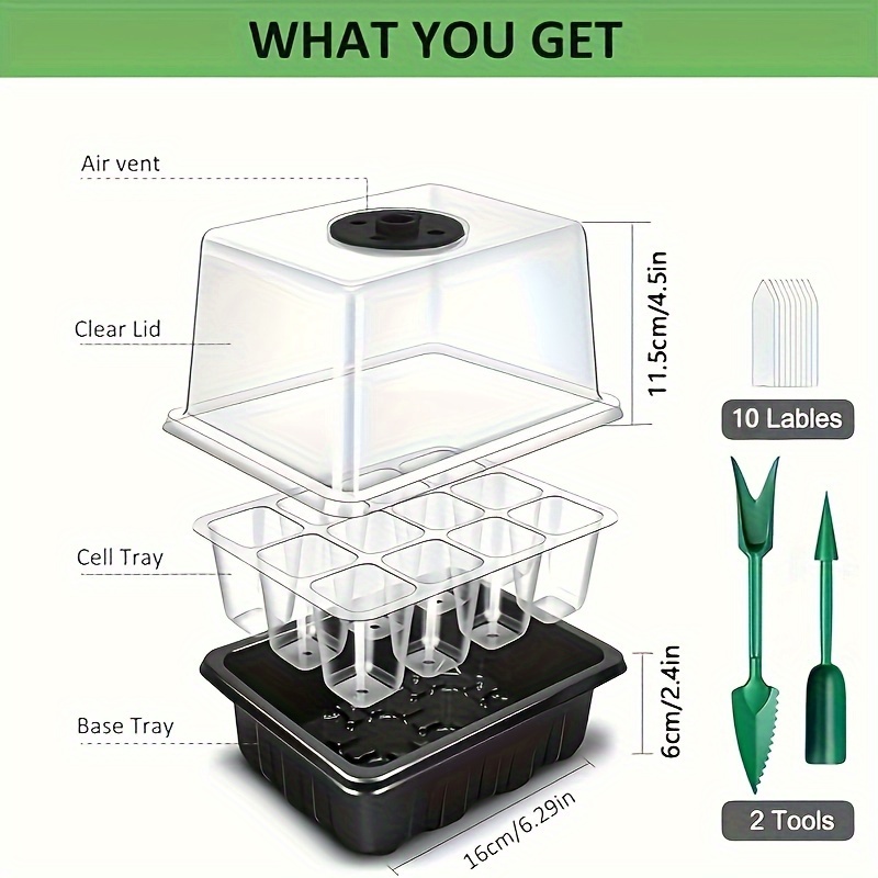Kit de Germinação de Sementes  - Grow Light Led avaliação e preço