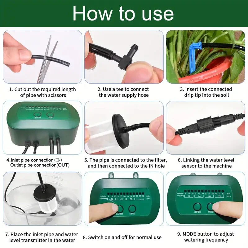 Kit de irrigação solar intelig - Smart Pot avaliação e preço