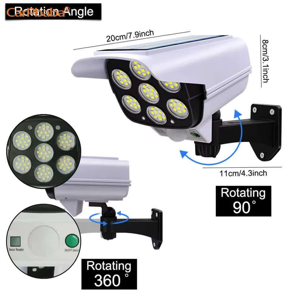 Luz solar ao ar livre sensor d - Garden Camera avaliação e preço